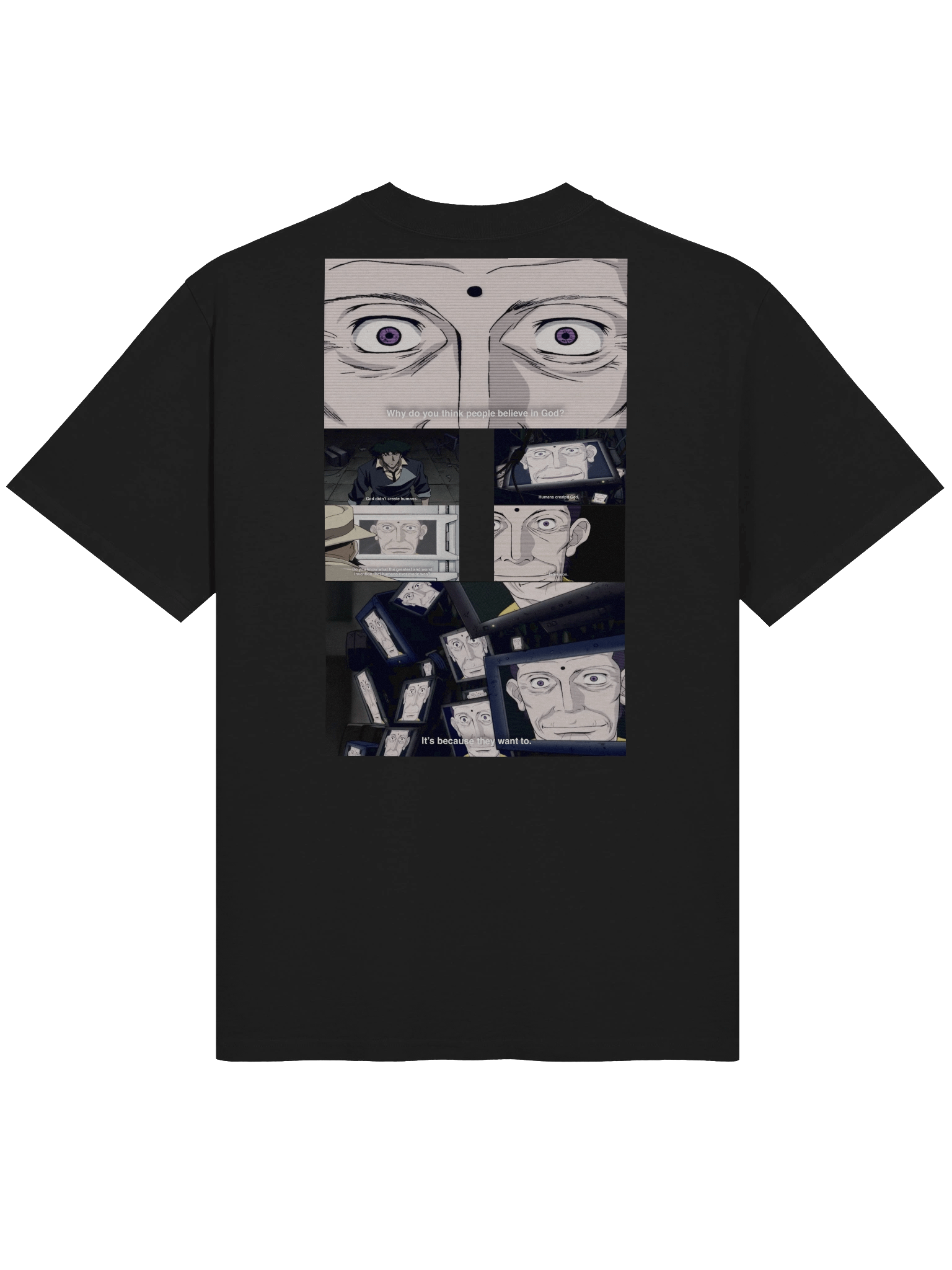 cowboy bebop session 23 brain scratch tee shirt product image (4)