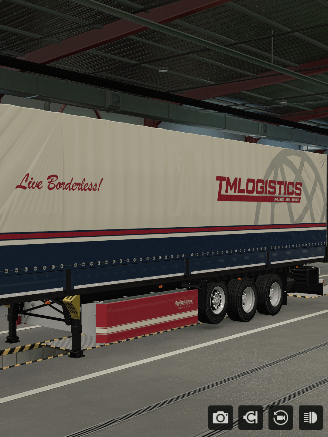 Early Access! ETS2 TM Scania RJL Skin Pack 4 - R4 R5 & R6 Changeable Multicolor Skin Pack + Schmitz Trailer Skin product image (4)
