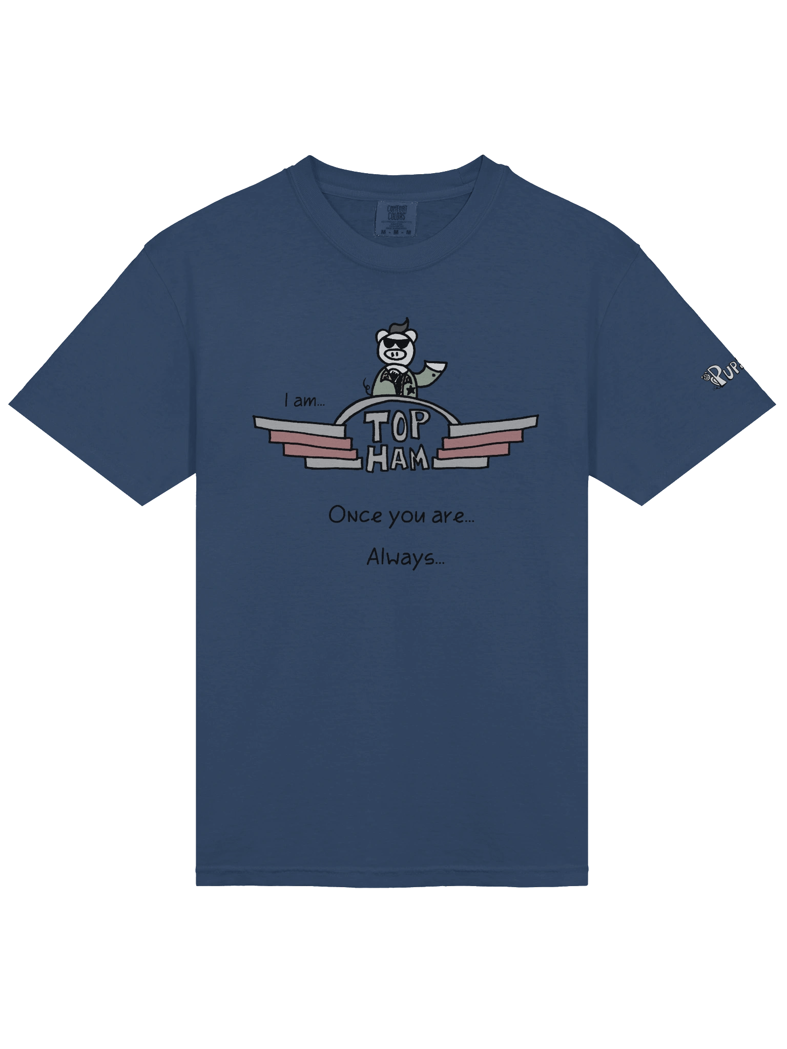 'Top Ham' Pupsies! Heavyweight T-Shirt product image (3)