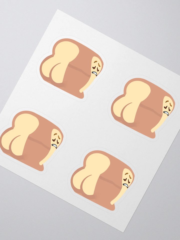bread twerk - sticker (4 pack) product image (5)