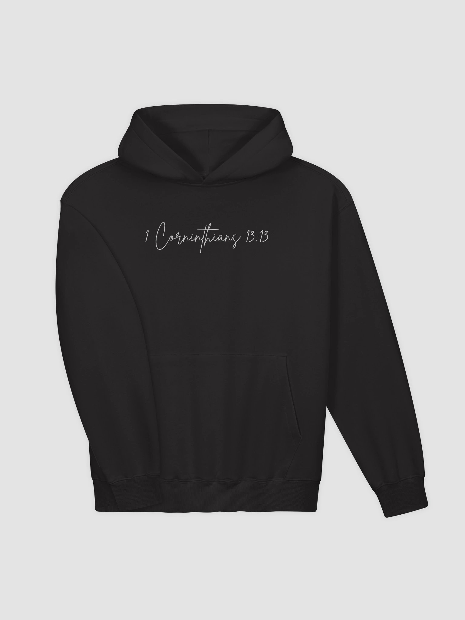Faith Hope Charity Hoodie - Dark product image (3)
