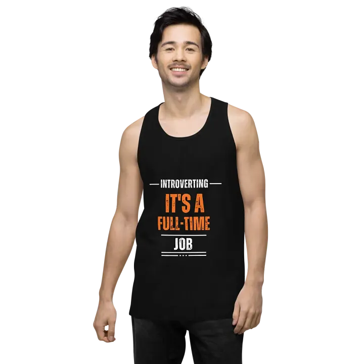 Full-Time Job Men's Tank Top product image (2)