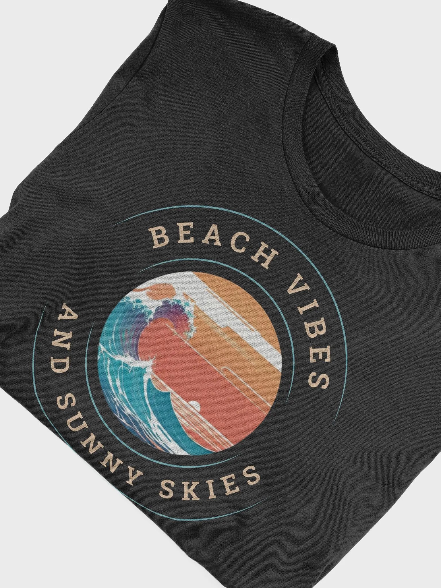 Beach Vibes and Sunny Skies T-Shirt product image (4)