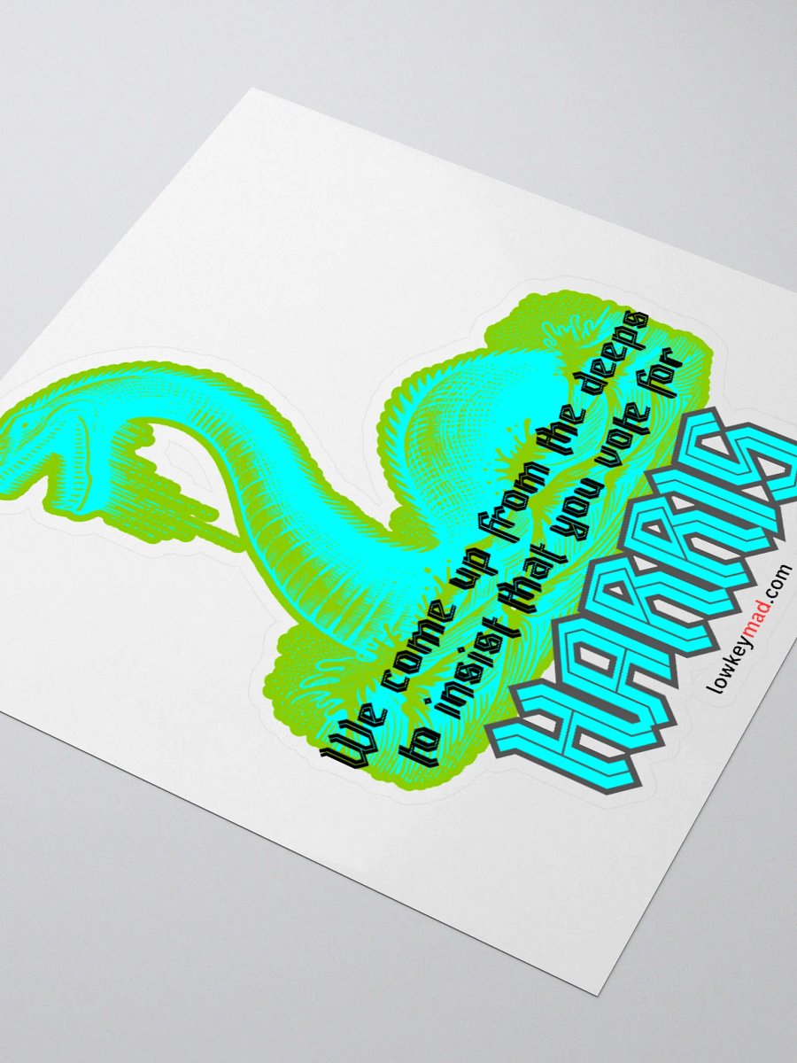 Loch Ness Monster for Harris Sticker product image (6)