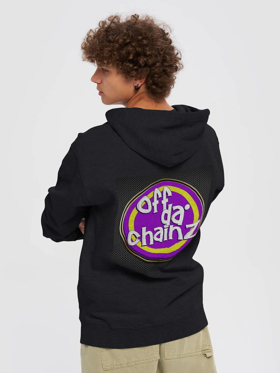 Black Off Da Chainz Zipper Jacket Road Star product image (6)