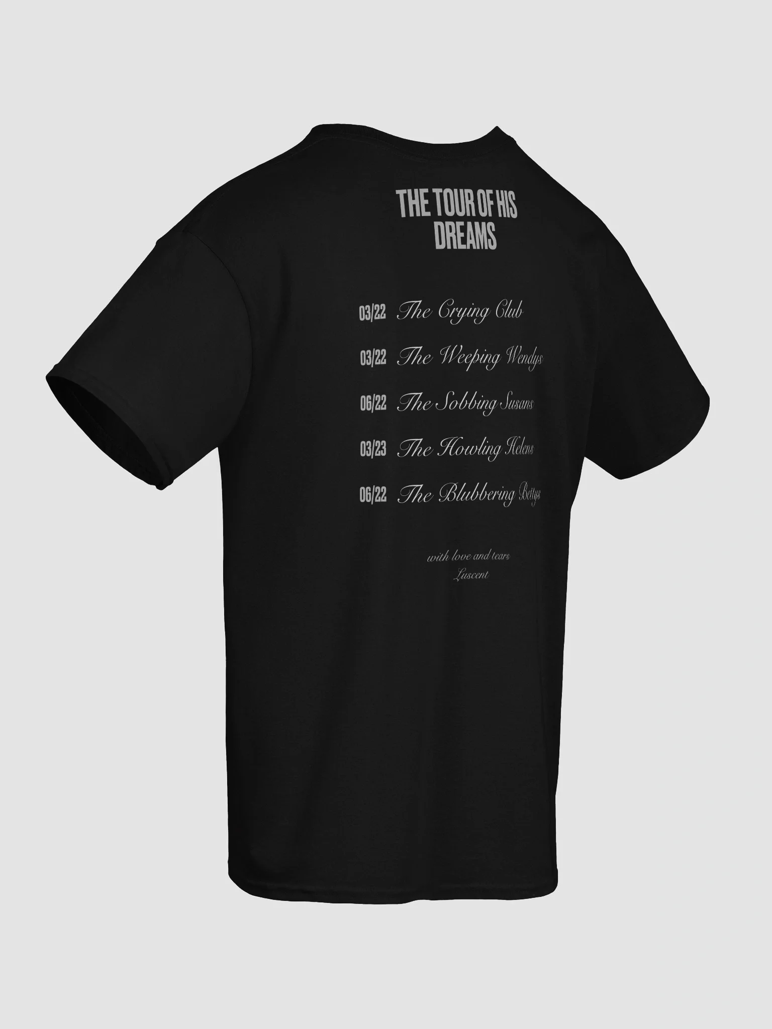 The Crying Club Band T product image (10)