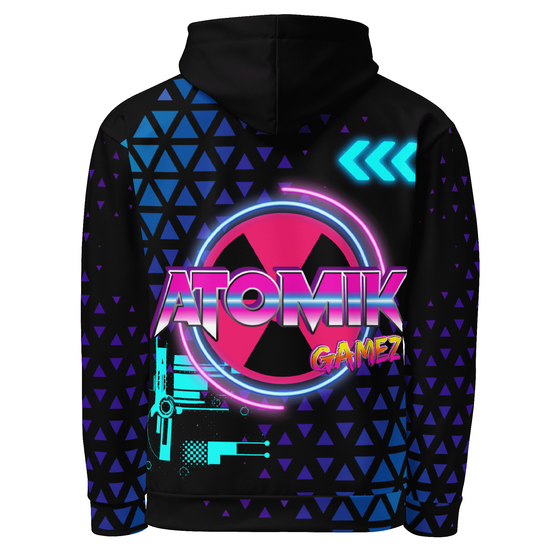 AtomikGamez - All Over Print Hoodie product image (2)