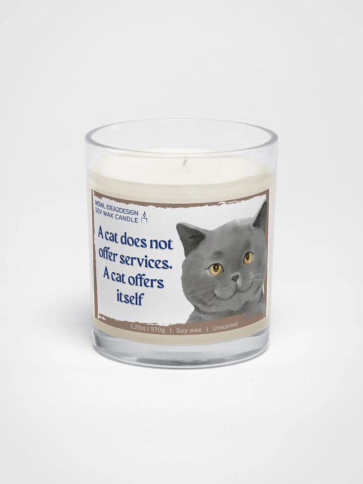 British Shorthair Cat Lover Best Gift, Large Capacity, Great Value & Eco-Friendly Candle – 1.2 lbs of Pure Serenity product image (1)