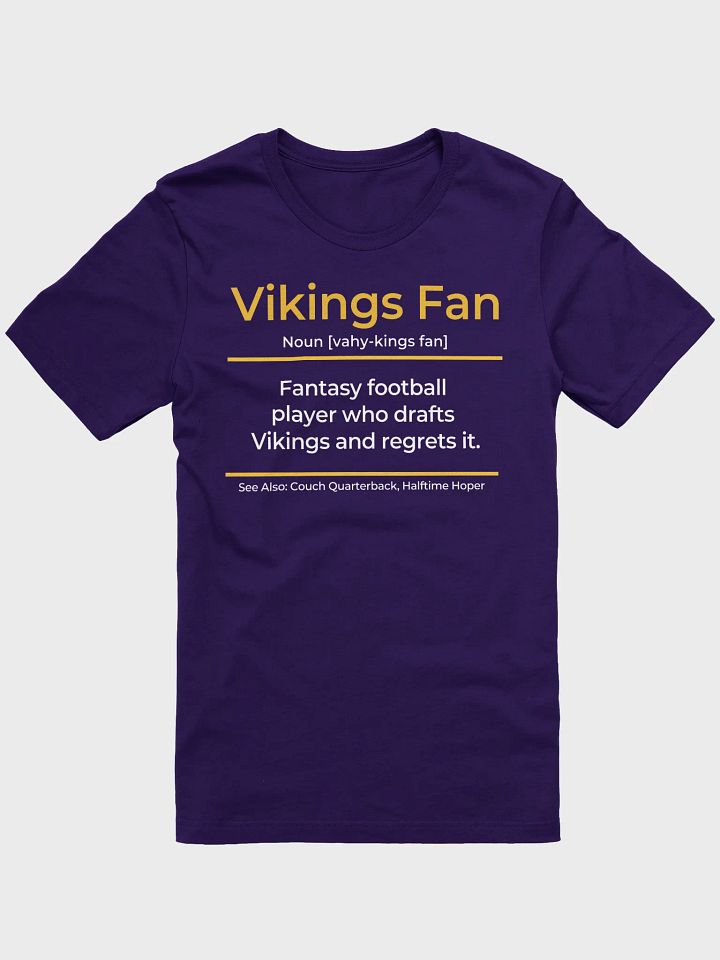 Draft – The Vikings Fan Collection – Unisex T-Shirt product image (2)