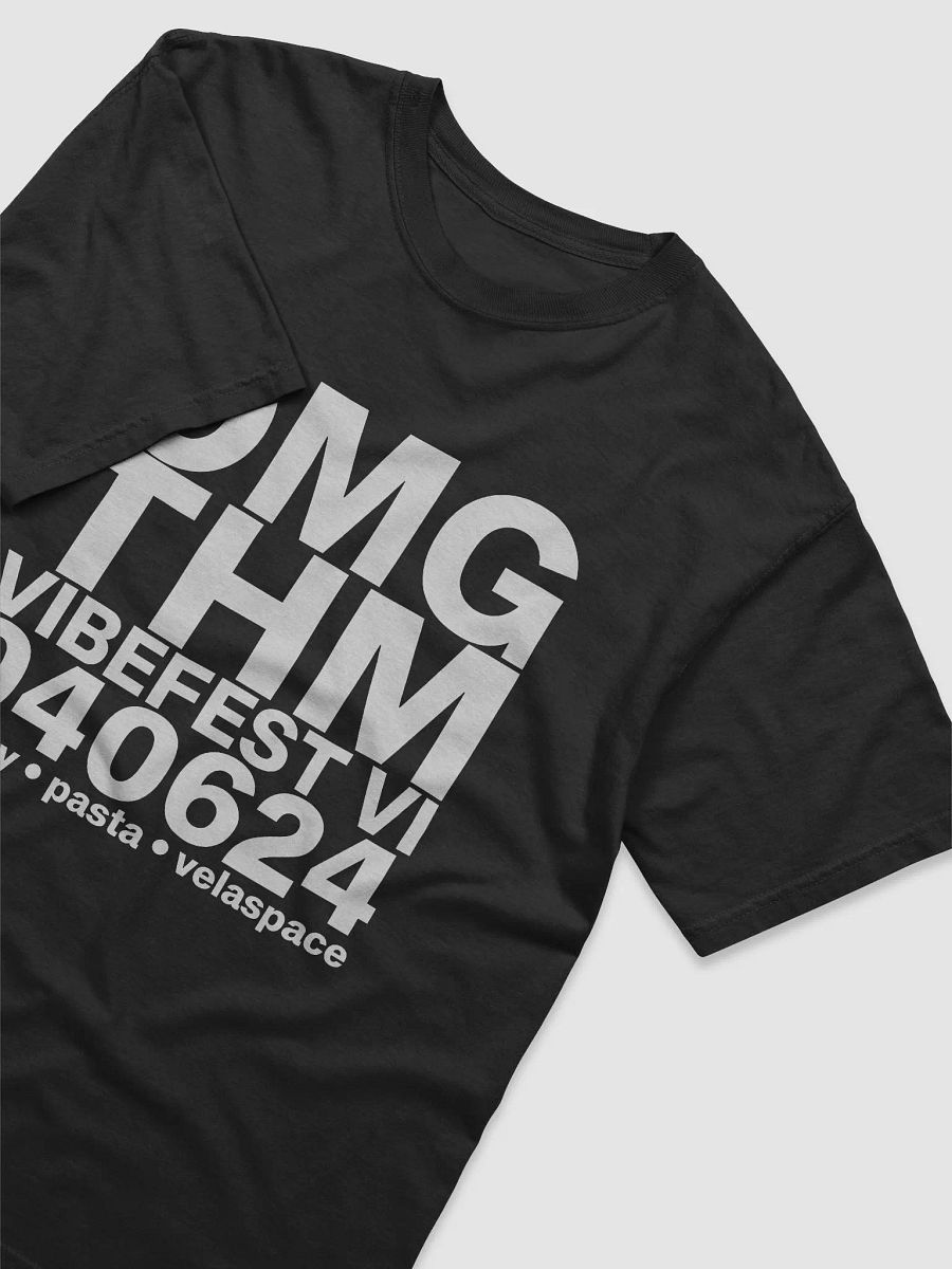 OMG THM TEE (BLACK) product image (3)