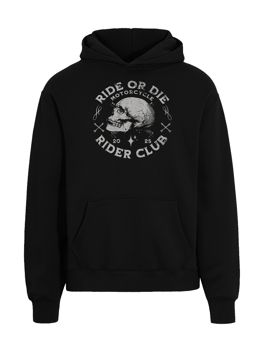 Vintage Skull Circle Print Hoodie product image (7)