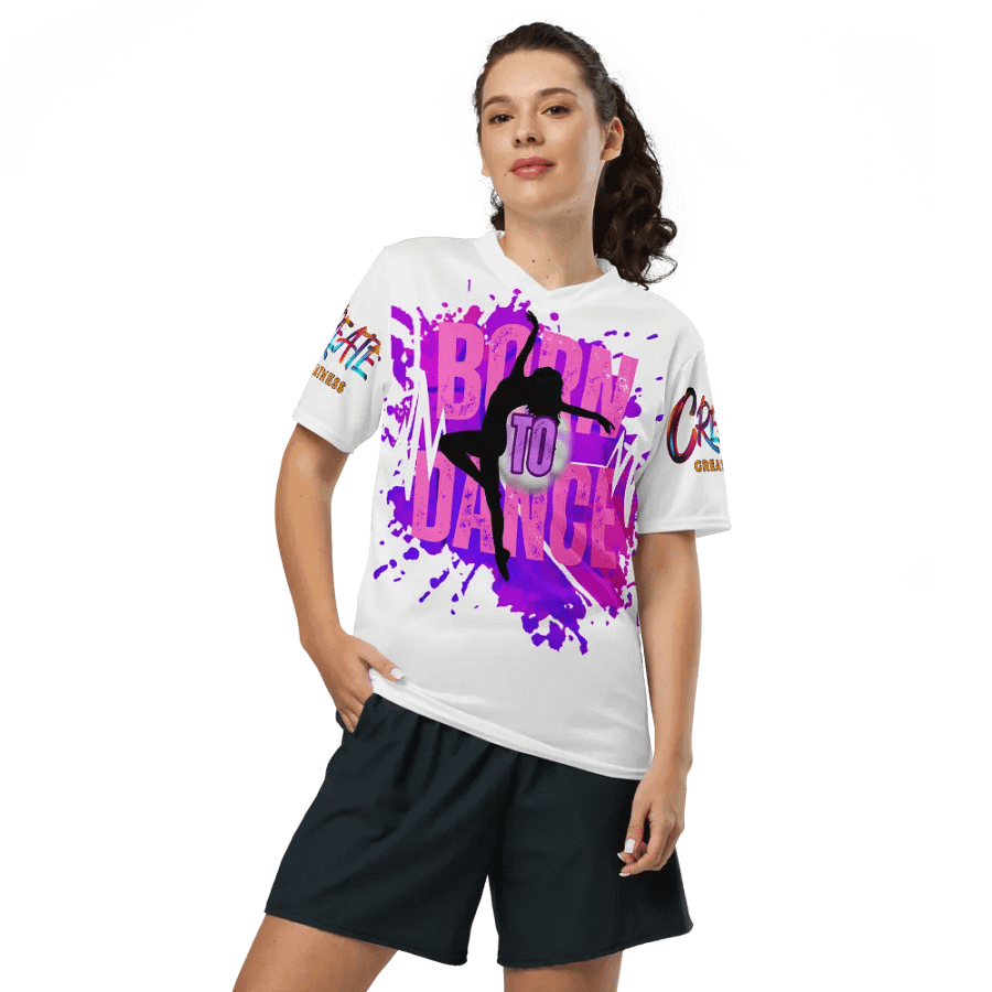 Dynamic Born to Dance Her Silhouette All-Over Print Jersey product image (7)