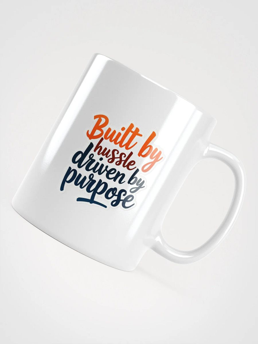 Hustle & Purpose White Mug product image (4)