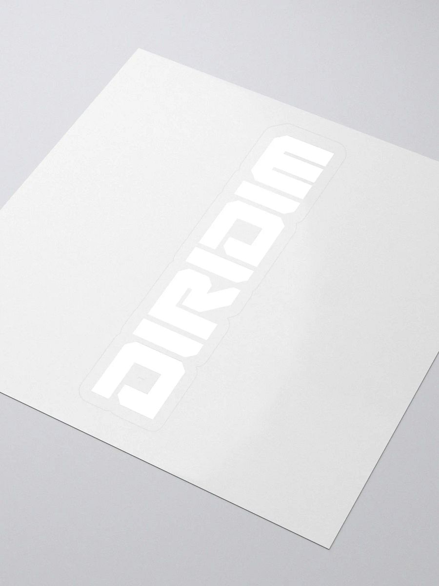 DIRIDIM (white logo) Sticker product image (3)
