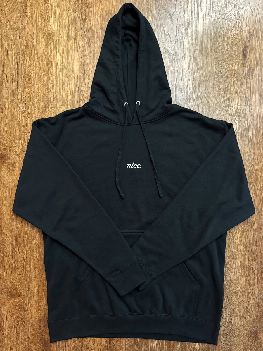 Nice. Athletics Embroidered Hoodie (Black/White) product image (3)