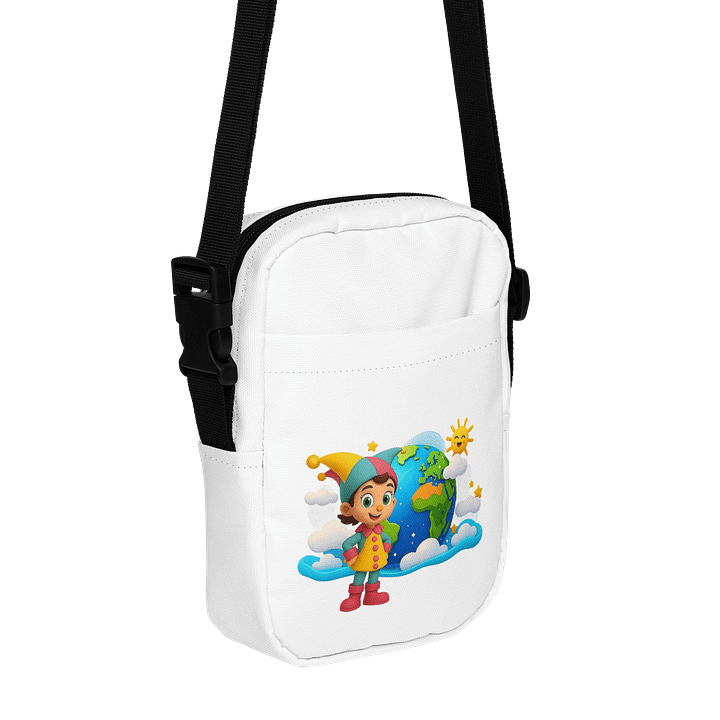🌍 JessyJesty Earth Crossbody Bag – Carry the Planet with You product image (1)
