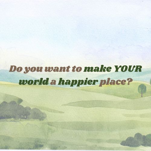 Your happiness is within your control. The happier you can be with others, the happier you can be with yourself. 💚🤎