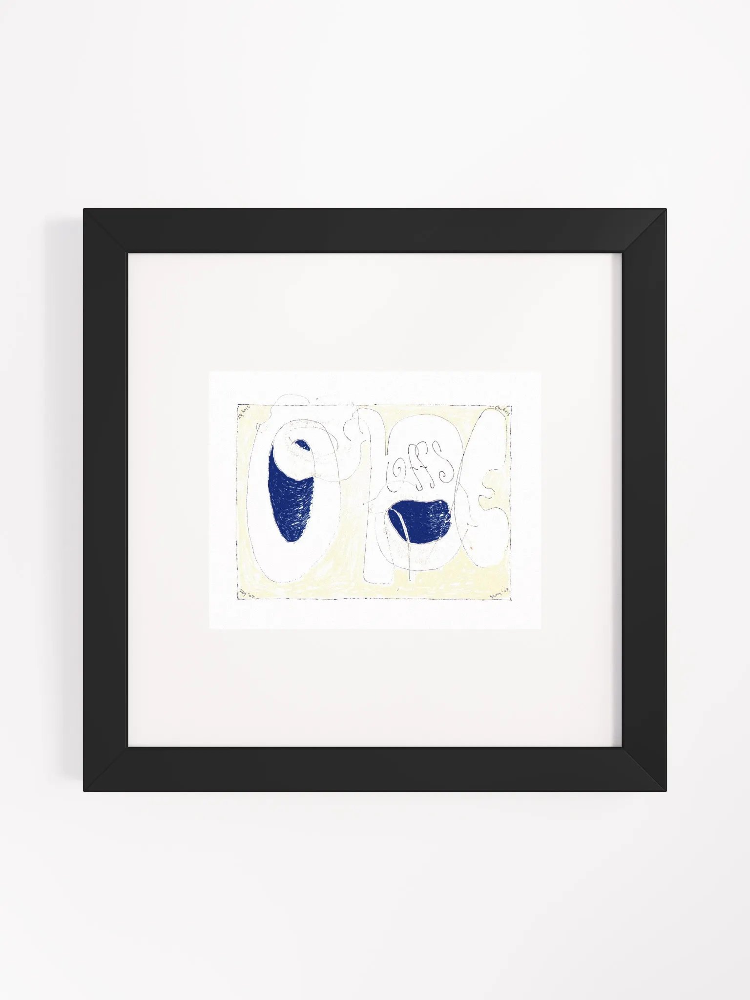 ? Panel Card Print Framed product image (1)