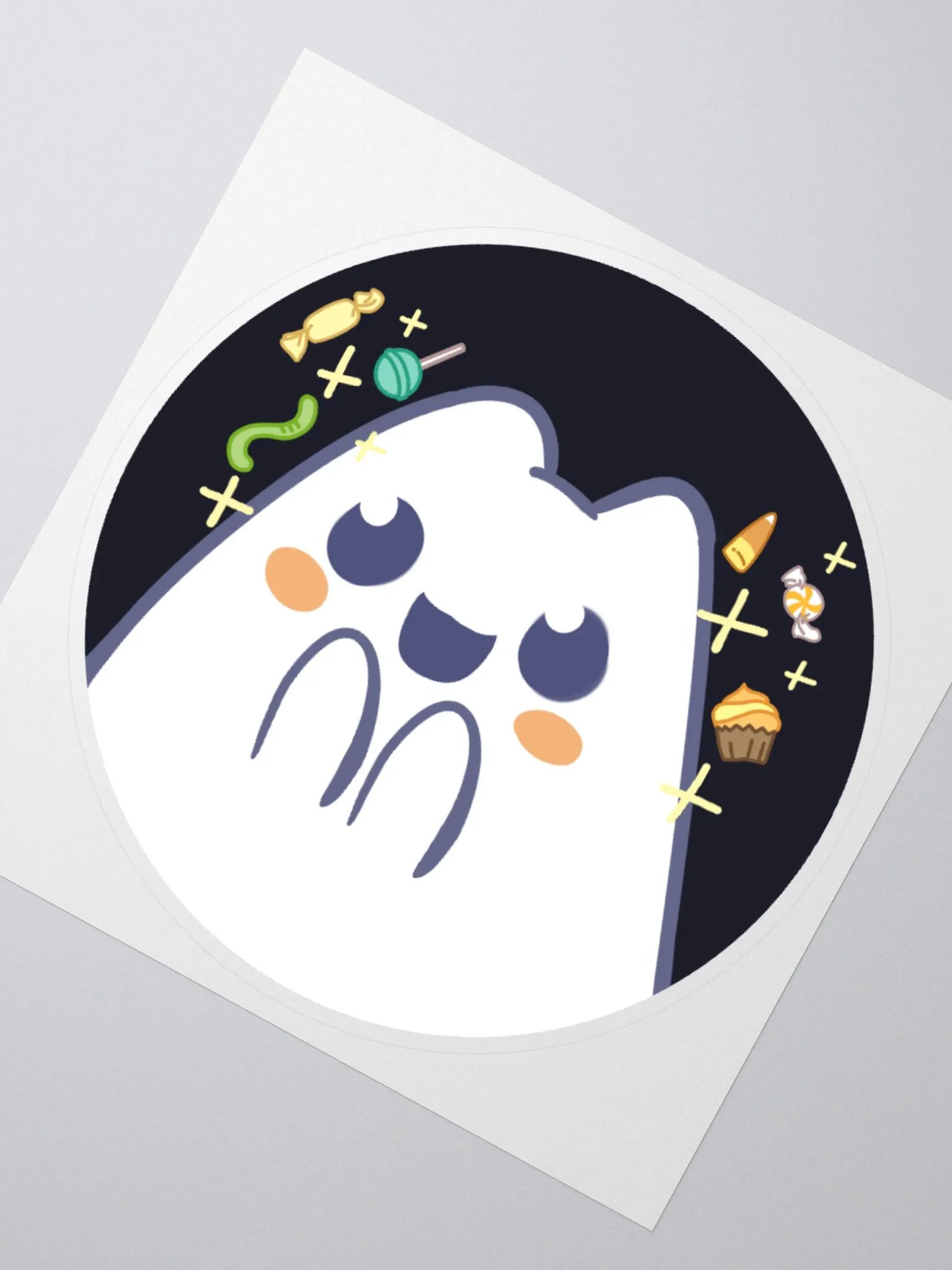 Ghostly Sweet Tooth Sticker product image (2)