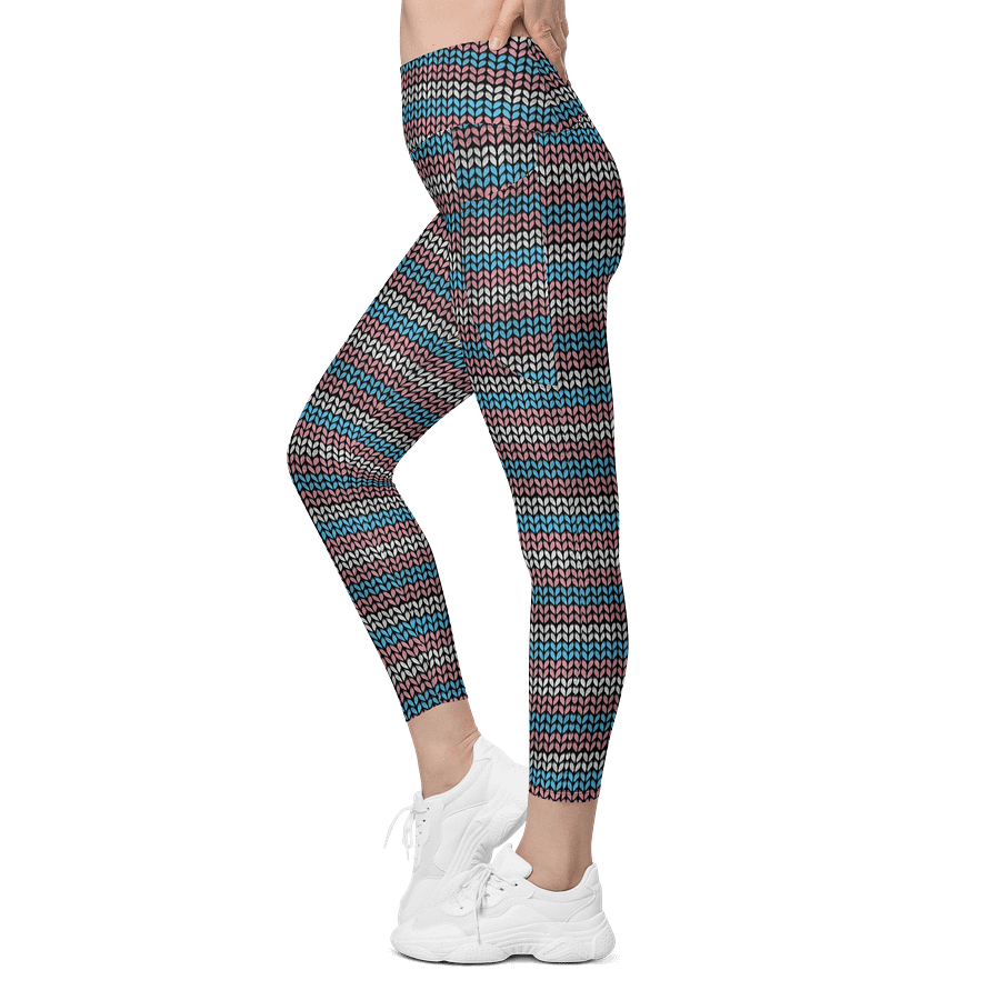 Trans Pride Fnit Leggings with Pockets product image (6)