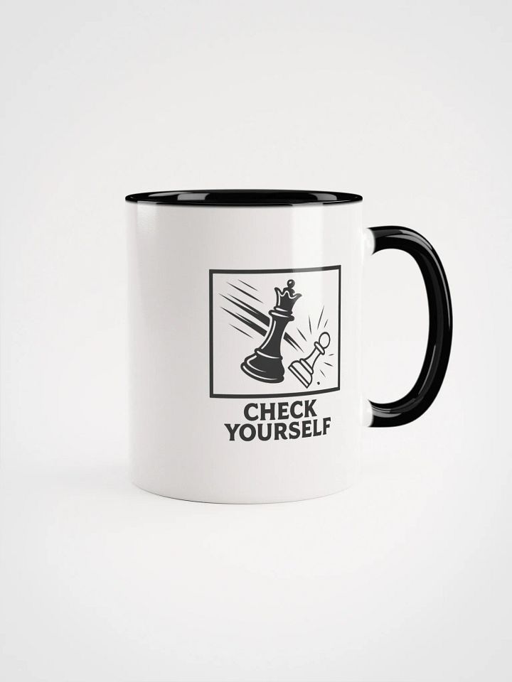 Check Yourself - Ceramic Mug with Color Inside product image (1)