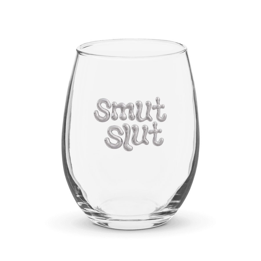 Smut Slut Stemless Wine Glass product image (1)
