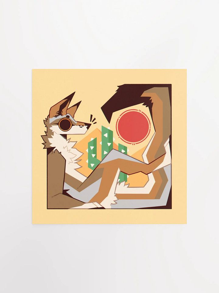 Desert 'Yote Print product image (1)