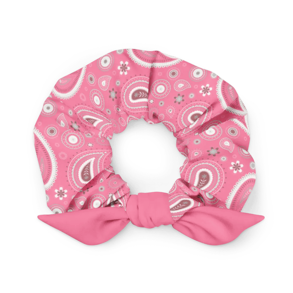 Pink Paisley Dreams All-Over Print Scrunchie product image (1)