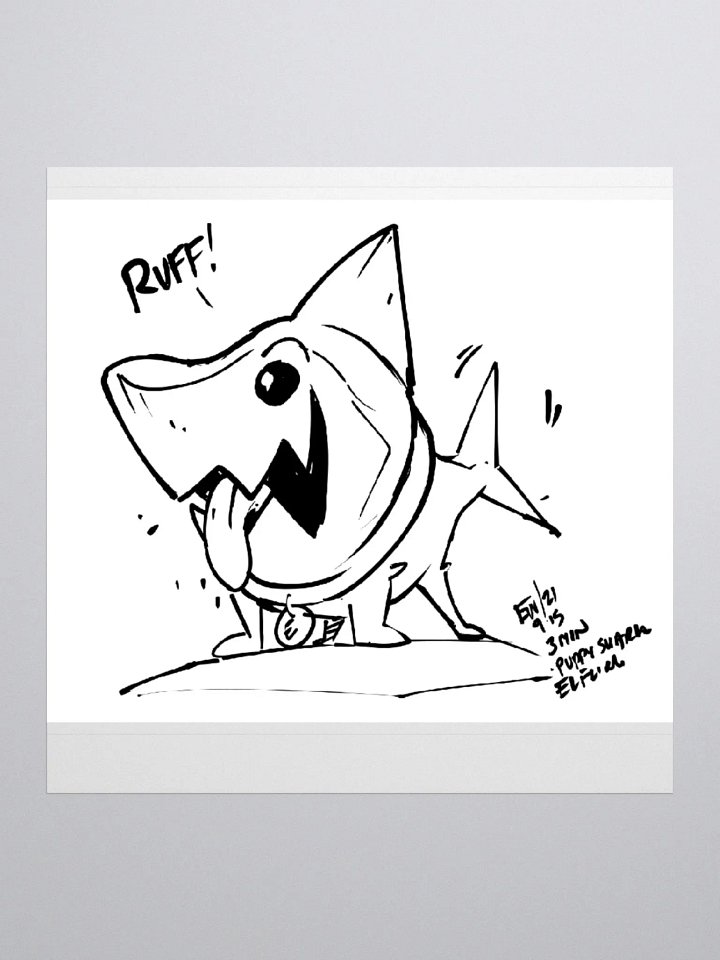 Color Me In PuppyShark product image (1)
