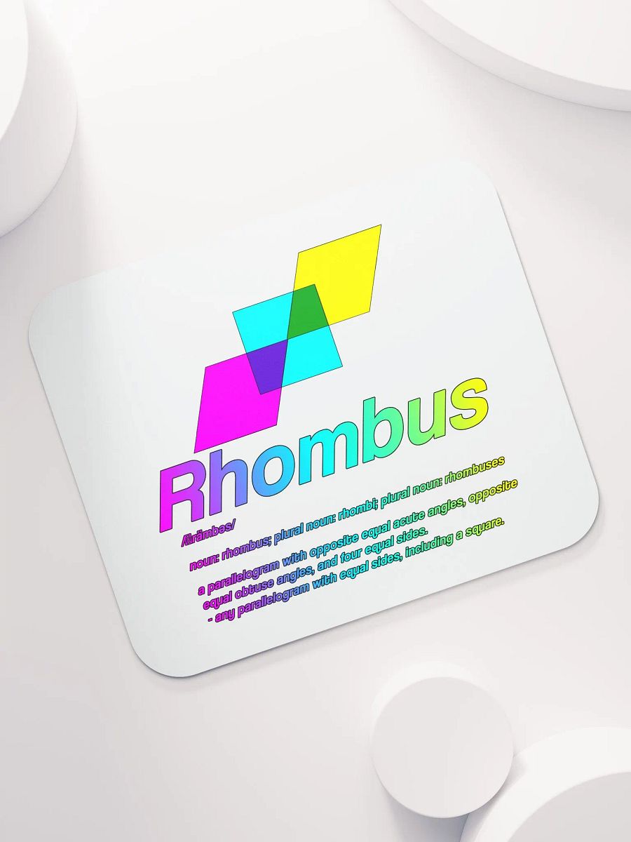Rhombus Mouse Pad product image (1)