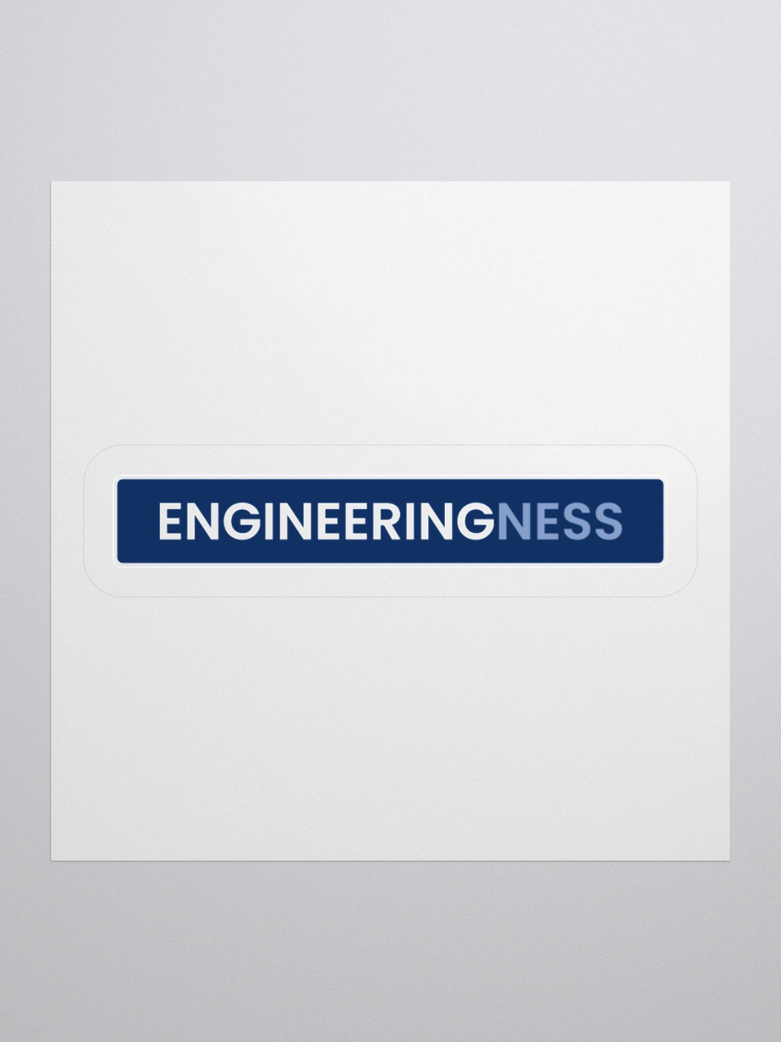 Engineeringness Official Logotype - Sticker product image (3)