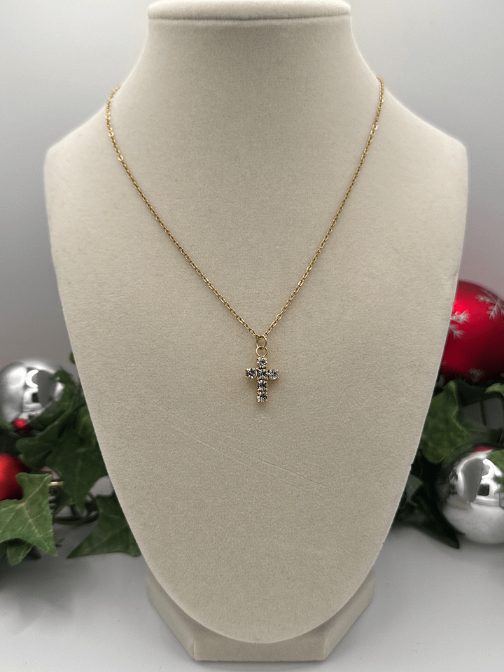 He Is The Reason For The Season Necklace (Silver and Gold) product image (2)