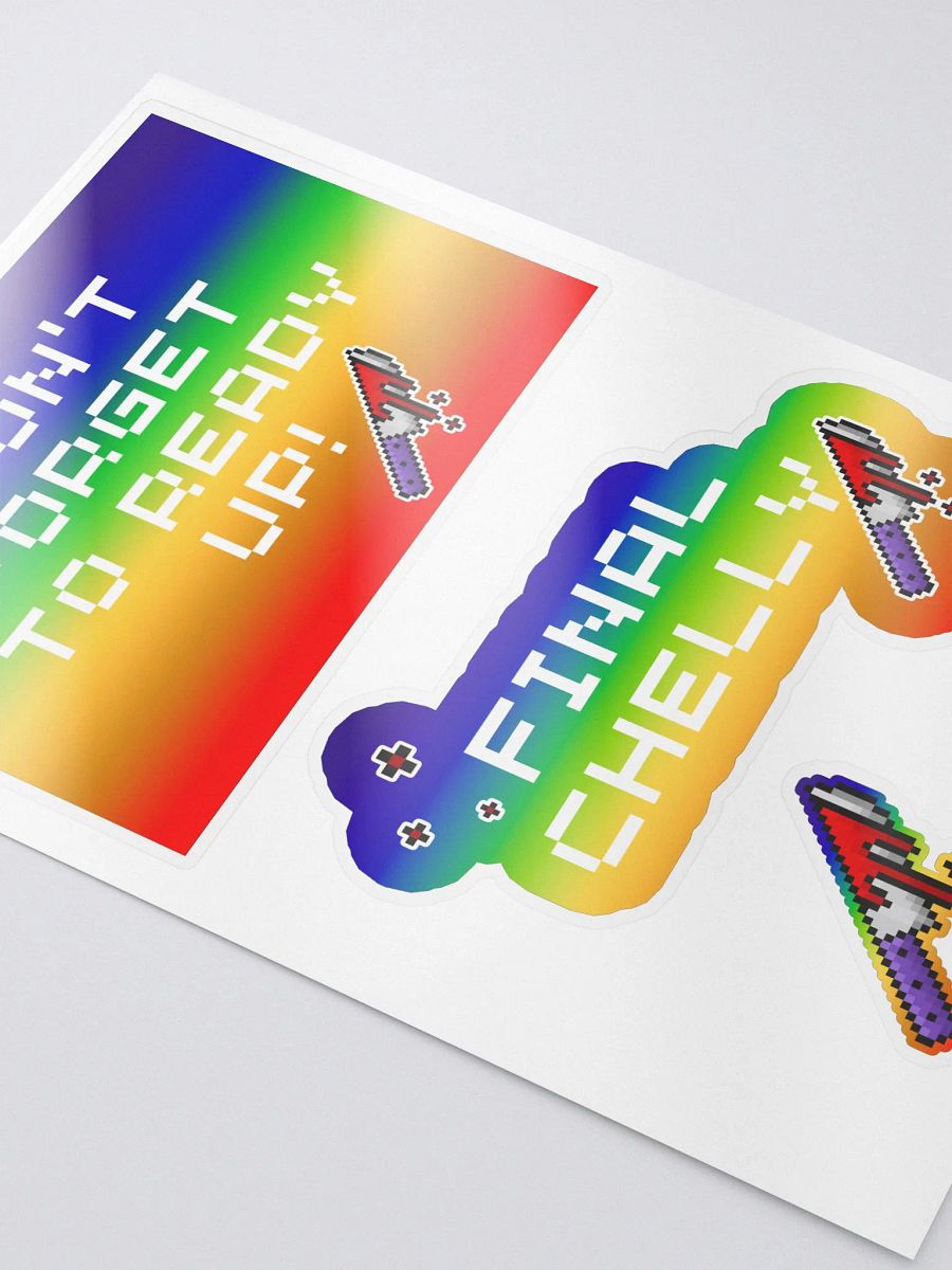 Dont Forget To Ready Up! Sticker Pack product image (3)