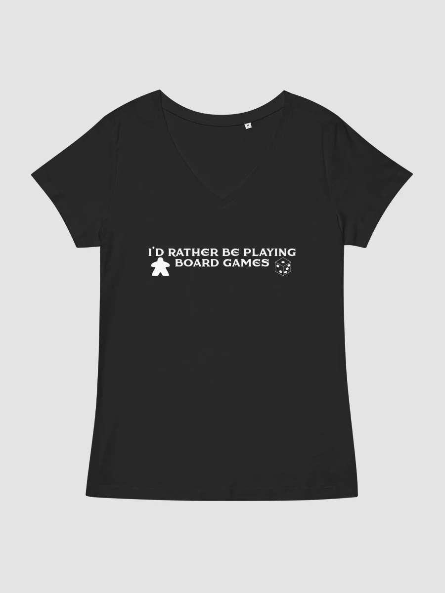 I'd Rather Be Playing Board Games Women's V-Neck Tee product image (1)