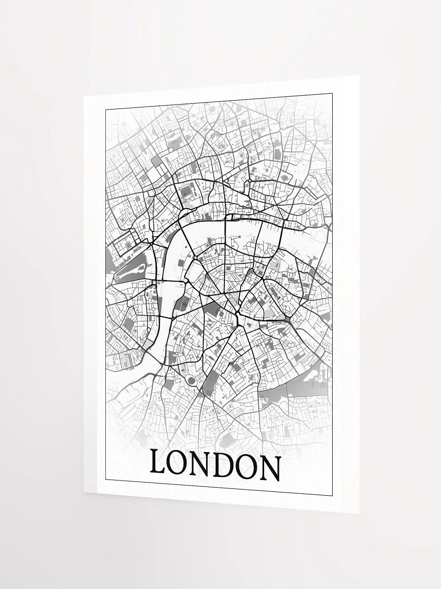 London, England, city map print product image (8)