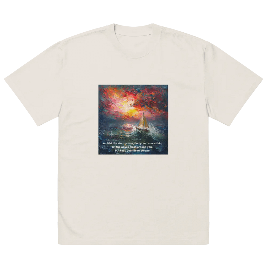 Serenity Amidst the Storm T-Shirt product image (17)