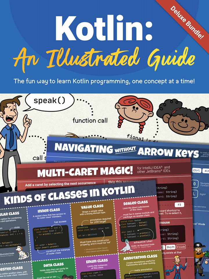 Kotlin: An Illustrated Guide - Deluxe Digital Bundle product image (1)