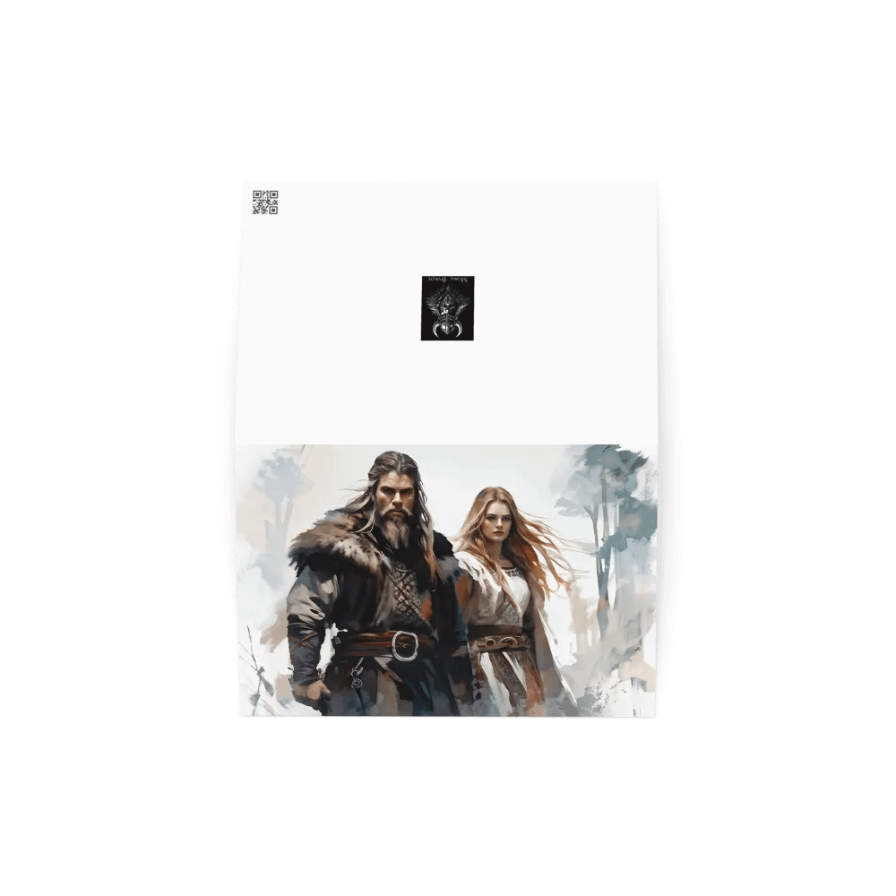 Greeting Card - Viking Couple product image (3)
