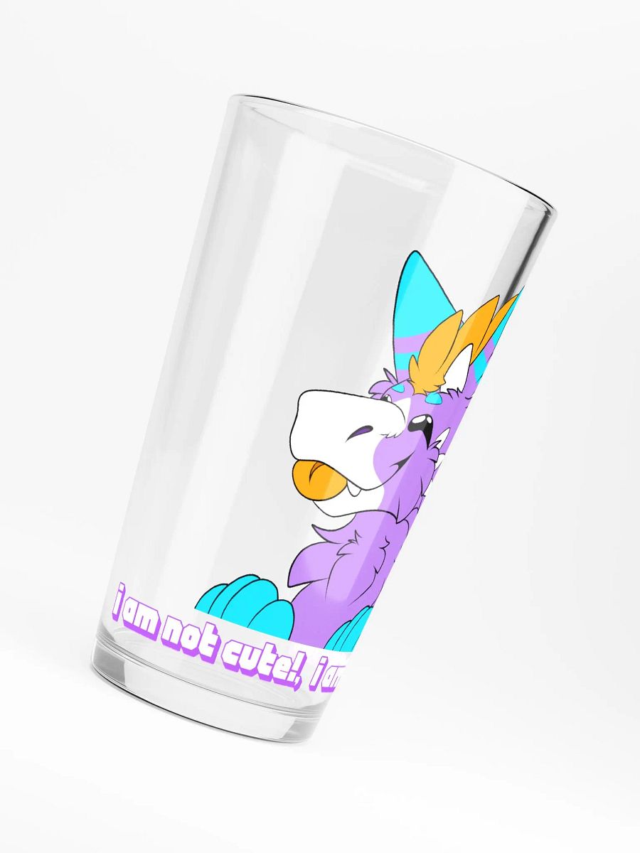 Lavender Not Cute Glass product image (6)