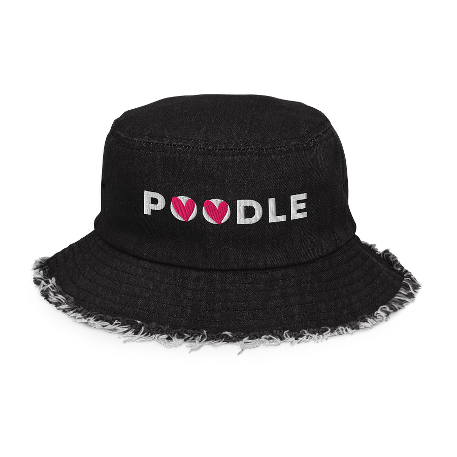 POODLE W/ Pink Hearts Bucket Hat product image (1)