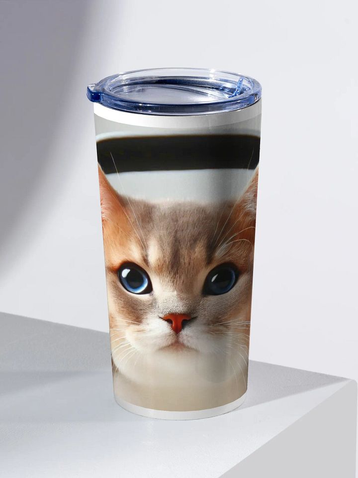 Whiskered Beats 20oz Stainless Steel Tumbler product image (2)