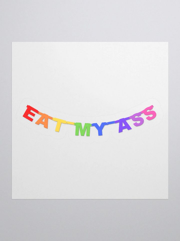 Eat My Ass Sticker product image (1)