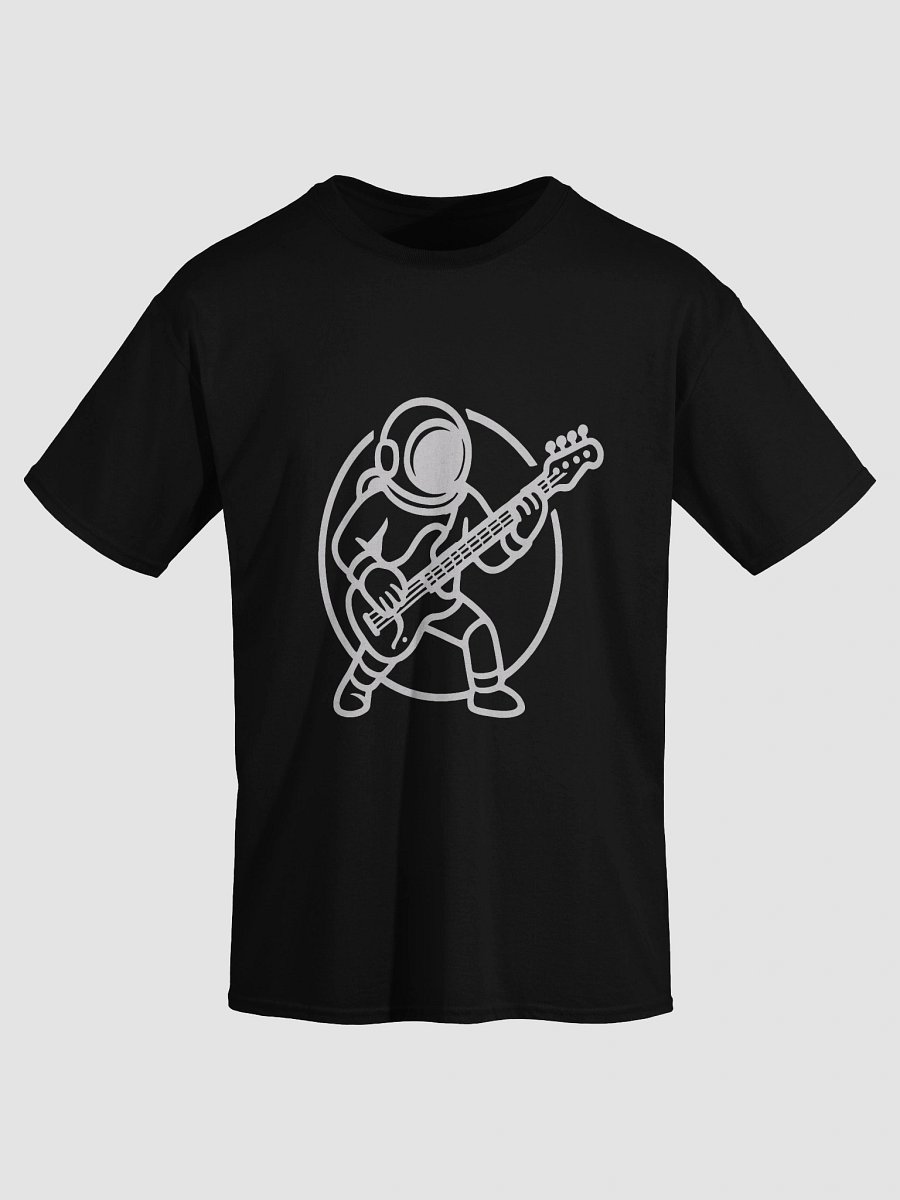 Holidays On Mars | Astronaut Bass Player T-shirt (dark colours) product image (3)