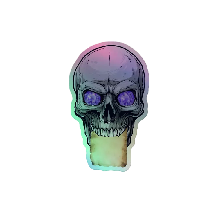 Skullaroid Hologram sticker product image (2)