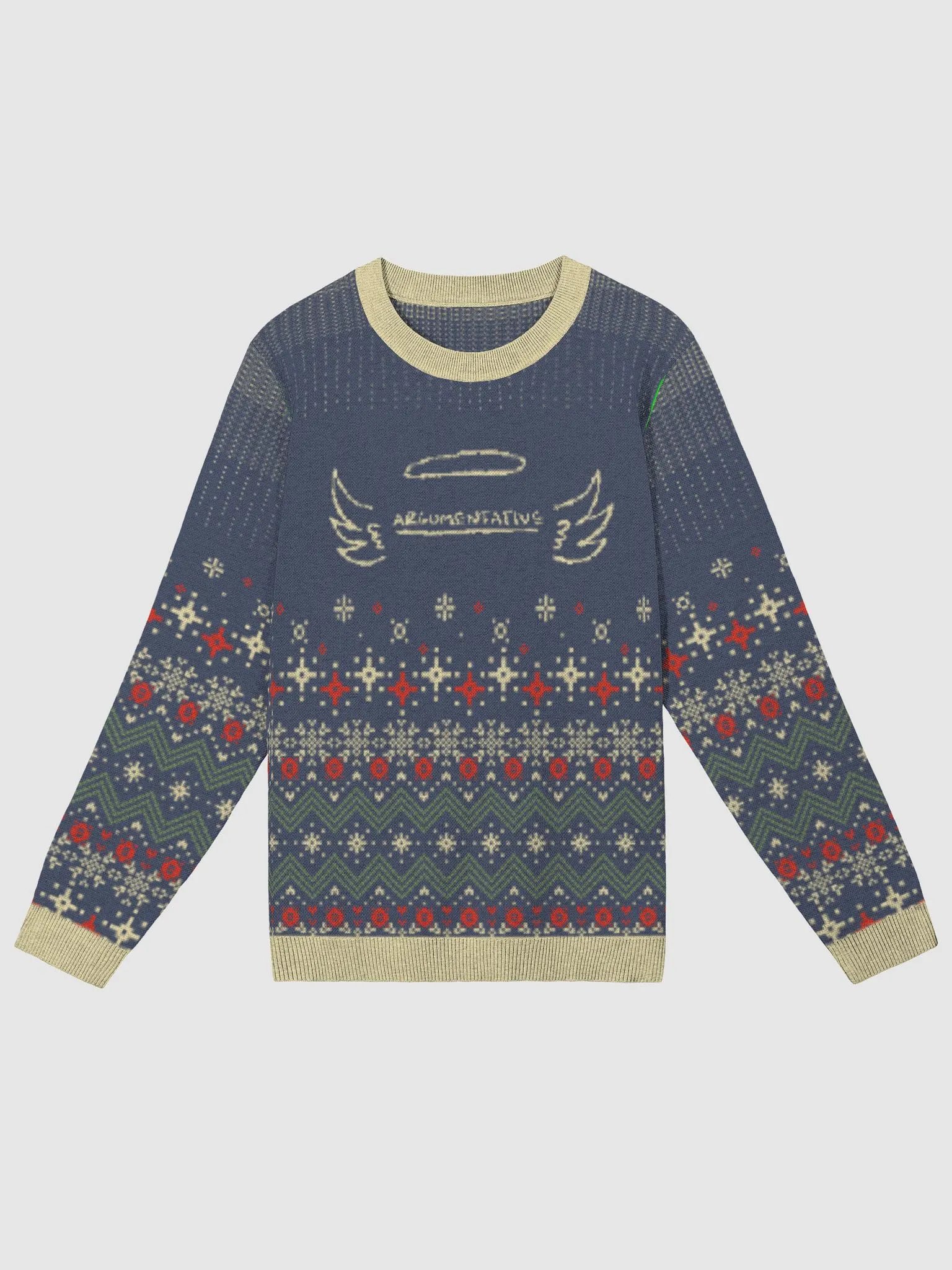 ANGELIC (holiday sweater 1) knitwear classic crewneck product image (2)