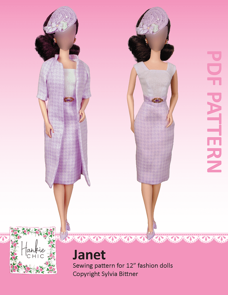 Janet sewing pattern for 12