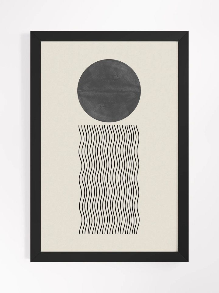 Eco-Friendly Ayous Wood Framed Poster | Sustainable & Stylish Wall Art for Modern Spaces product image (2)