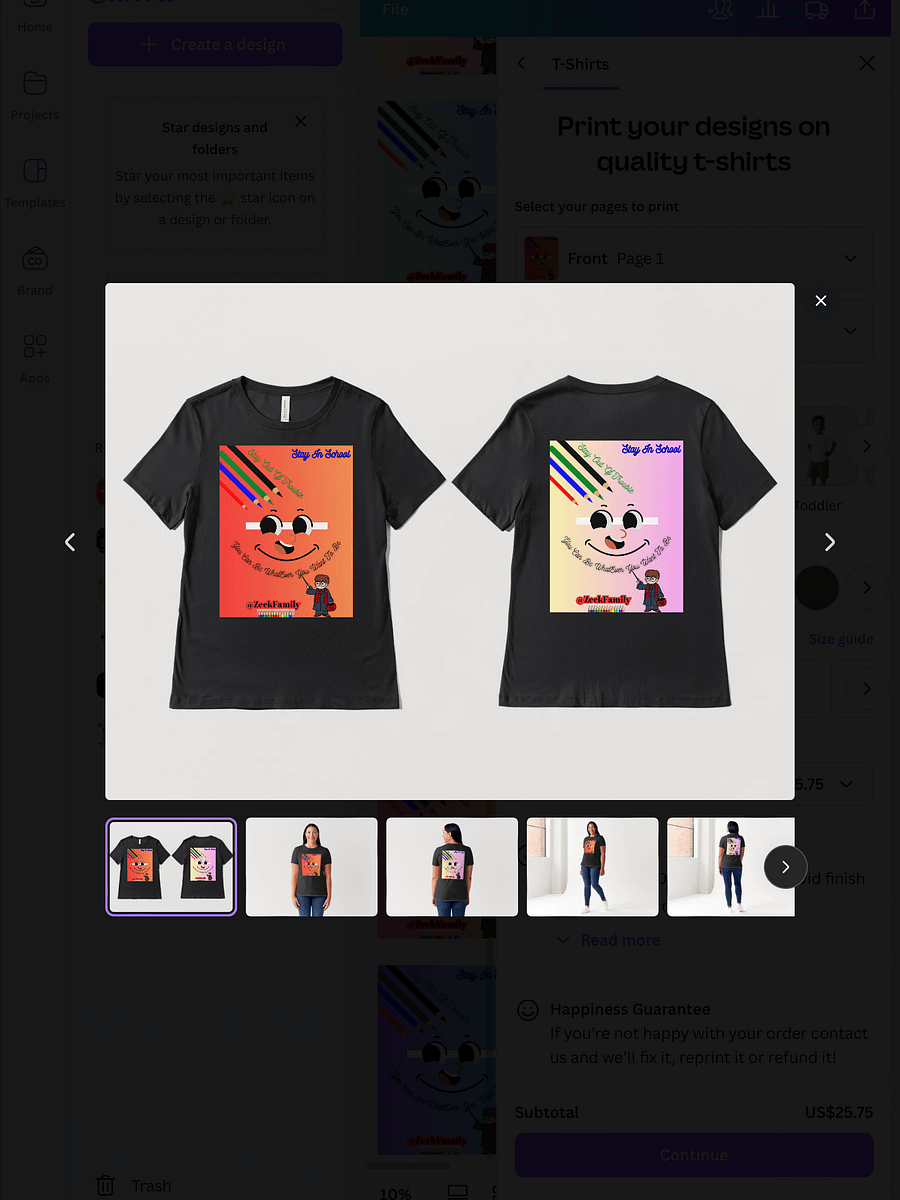 New stay in school edition t shirt kids product image (6)