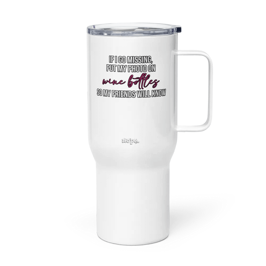nope. resolute - wine tumbler lg product image (3)