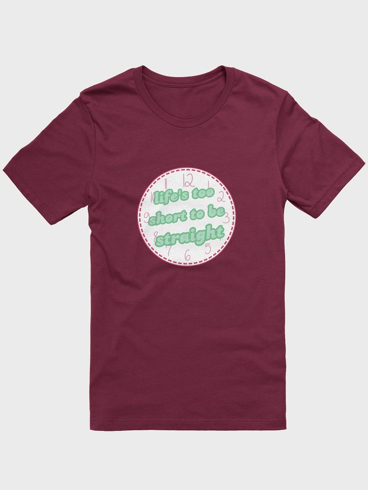 life's too short to be straight abrosexual t-shirt product image (1)